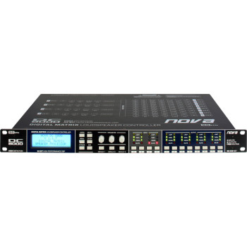 DC 8000 Цифровой процессор акустических систем, 4 входа/8 выходов